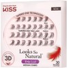 Kiss Products Ever Ez Trio Lashes Medium, 0.03 Pound