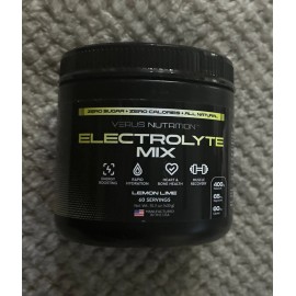 Verus Nutrition ~ Electrolyte Mix ~*Lemon Lime*~ 60 Servings ~ Sealed ~ Exp11/26
