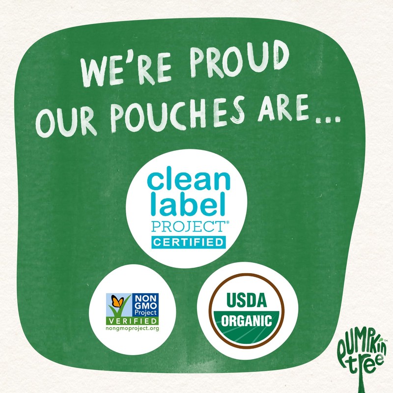 Pumpkin Tree Peter Rabbit Organics, Banana, Mango, and Kale, 4