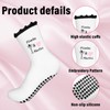 QBEJIME 3 Pairs Pilates Socks Non Slip Women, Grip Yoga