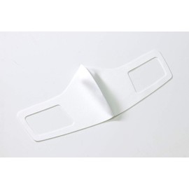 Artec 51225 Cooling Mask, For Summer, Washable, Easy To Breathe 3D Construction, Urethane, Sports, Quick Drying, Pack of 3, White, Adult, Loose, Large