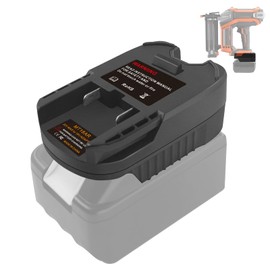 TPDL Adapter for Makita 18V Li-ion Battery to Fit RIDGID AEG 18V Cordless Tools (Adapter Only, 18 Volts)