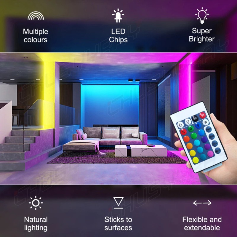 CHUSYYRAY RV LED Camper Awning Boat Trailer Light set Wireless