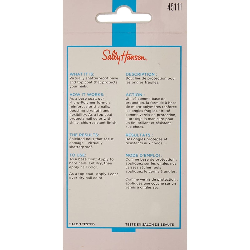 Sally Hansen Hansen Hansen Ultimate Shield Base & Top Coat