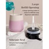 INGOFIN Ceramic Foaming Soap Dispenser - 12oz Foam Hand Soap