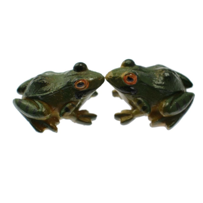 Speed mao Realistic Frog Frog Figurine Set of 2 for