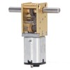 DC12V 27RPM Dual Shaft Motor Micro Worm Gear Reduction Motor