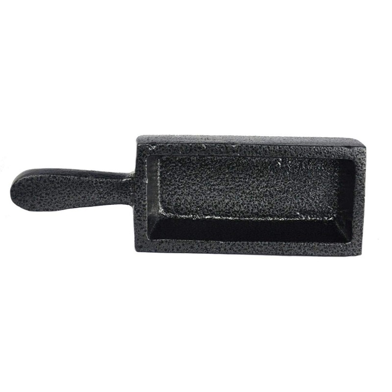 100 oz Troy Ounce Loaf Cast Iron Ingot Mold for