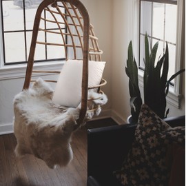 EDOW Luxury Throw Pillow Insert, Soft Fluffy Down Alternative Polyester Square Form Decorative Pillow Insert,Sham Stuffer,Cotton Cover for Sofa, Couch,Bed and Car. (White, 20x20)