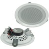 ChiliTec Built-in Speaker Ceiling Speaker 80 W Flat Ceiling Wall