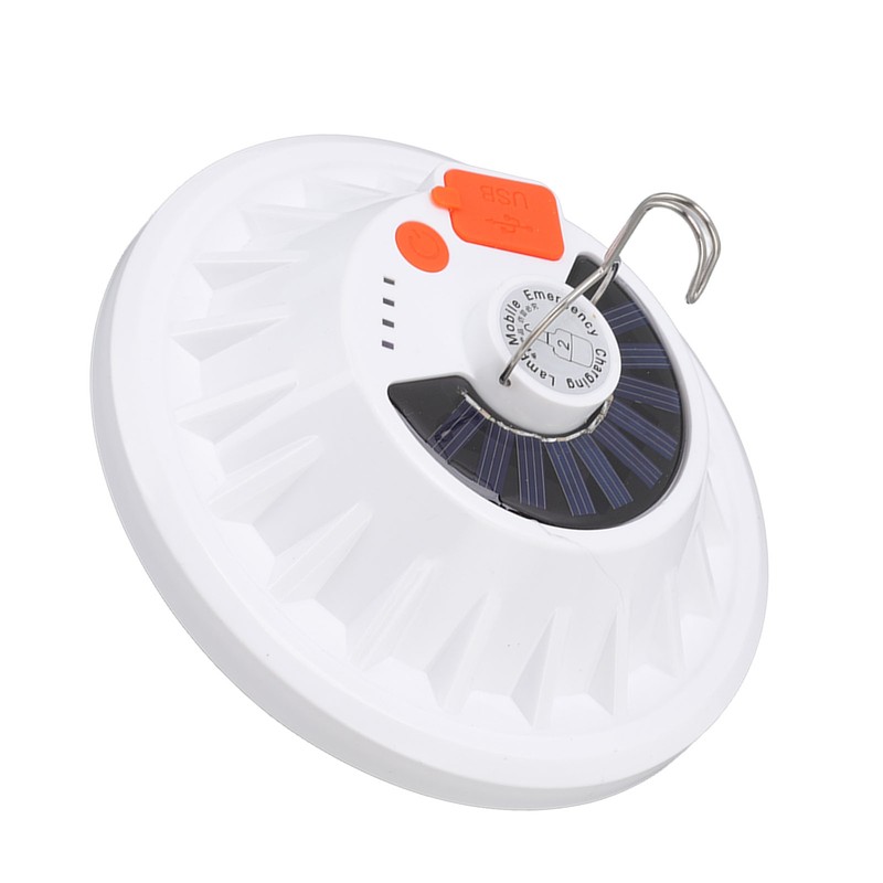 Solar Emergency Light IP65 Waterproof 60 LEDs USB Rechargeable Camping