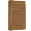 Travelambo Travelambo Slim Wallet Front Pocket Minimalist Leather RFID Blocking