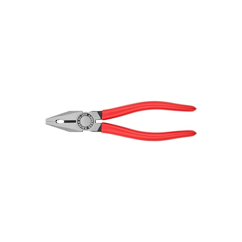 Knipex Combination Pliers black atramentized, plastic coated 200 mm 03