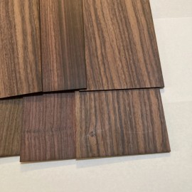 Martin 20   Rosewood guitar headstock veneers  Martin 6.5 by 3.25   1/16 thick inches