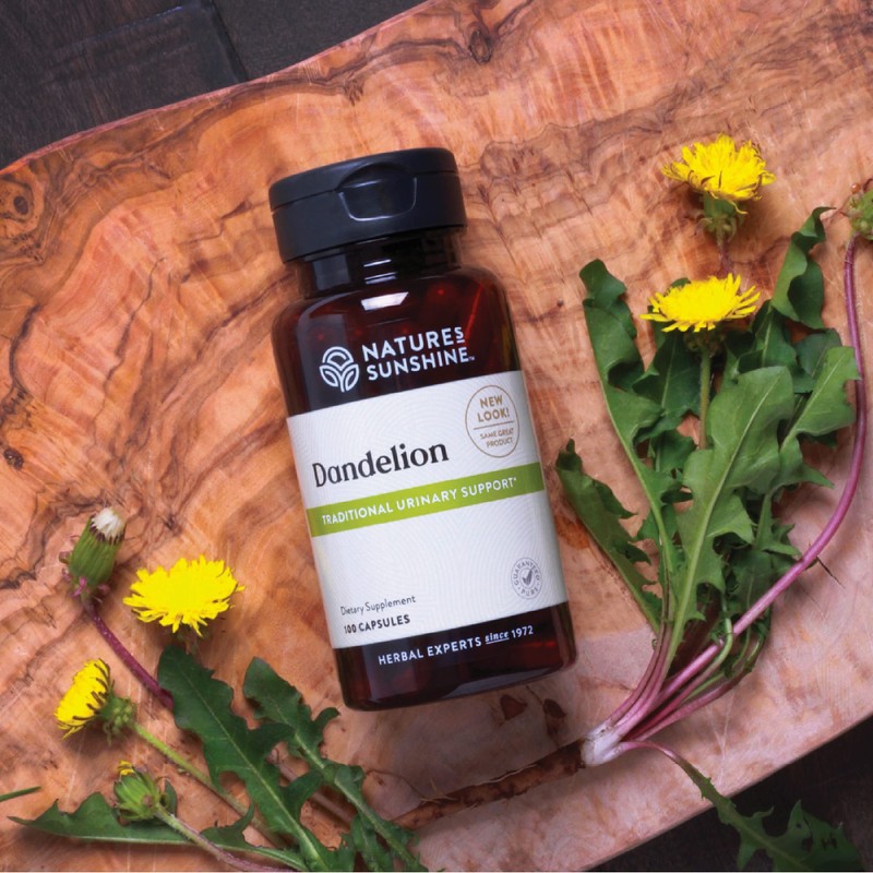 Nature's Sunshine Dandelion, 100 Capsules, Powerful Herb Supports Digestion, Nourishes
