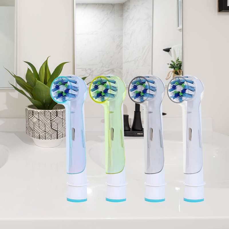 2 Pack Toothbrush Head Covers, Toothbrush Cover Caps Compatible with