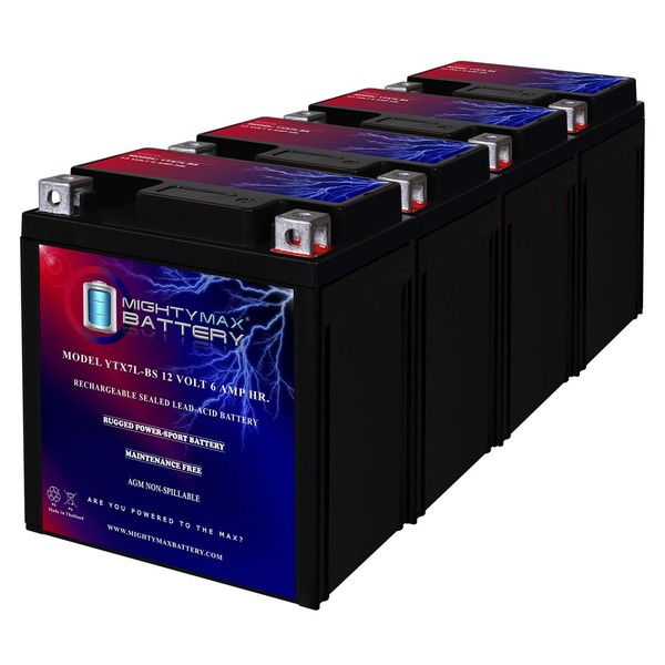 Mighty Max Battery YTX7L-BS Battery Replaces Kawasaki KLX D-Tracker 125