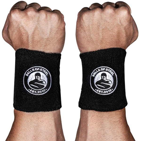 Kettlebells Wrist Guard [Bells of Steel] BellGuard Wrist Sweatband with
