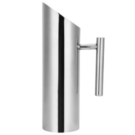 Stainless Steel Water Pitcher, 1L/1.5L Milk Water Jug with Handle, Coffee Pot Drinkware Cold and Hot Drinking Pitcher for Home Bar Restaurant Hotel(1.5L)