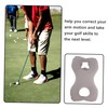 OHPHCALL Golf Swing Corrector Mat Practice Golf Swing Training Aid