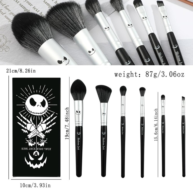 Nightmare before Christmas Makeup Brushes Set Nightmare before Christmas Gifts