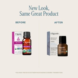 Cliganic Organic Essential Oils Blend - Happily Grounded - Breath of Balance (Packaging May Vary)