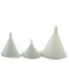 Norpro Plastic Funnel, Set of 3, Three, White