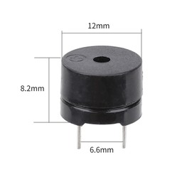 50 Pcs Universal Passive Buzzers Electromagnetic Type Beeper for Arduino 16ohm AC 2KHz 3V 5V 9V 12V