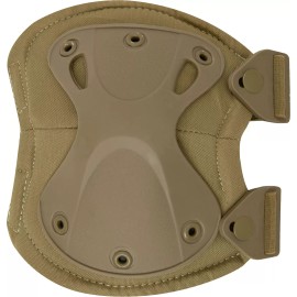 Rothco Tactical Low Profile Knee Pads, Thick Flex Superior Combat Protection - Coyote Brown
