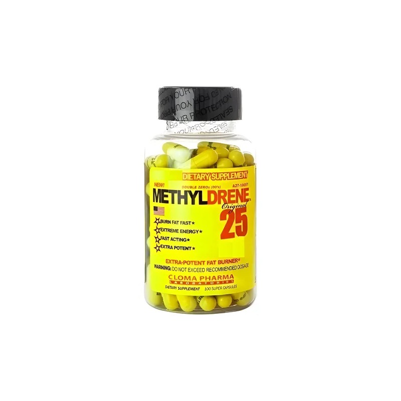 Cloma Pharma Methyldrene Original 25 100 Capsulas