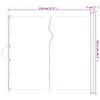CHARMMA Retractable Pet Gate Black 40.4"x49.2",Baby & Pet Safety Gates-4004132