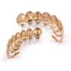 JINAO Rose Gold Grill for Your Teeth 18K Gold Plated