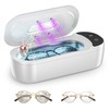 KUNPHY Ultrasonic Jewelry Cleaner, 400ml Sonic Cleaner for Rings, Glasses
