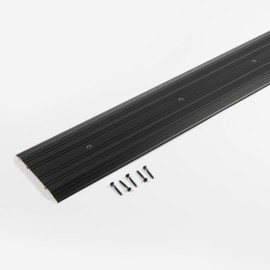 Aluminum Thresholds Extra Width 5"-6"-7"-8" Inch - Residential/Commercial use. Saddle/Handicap Easy Installing and Accessible/Fireproof Rated high-Quality (7"x48")