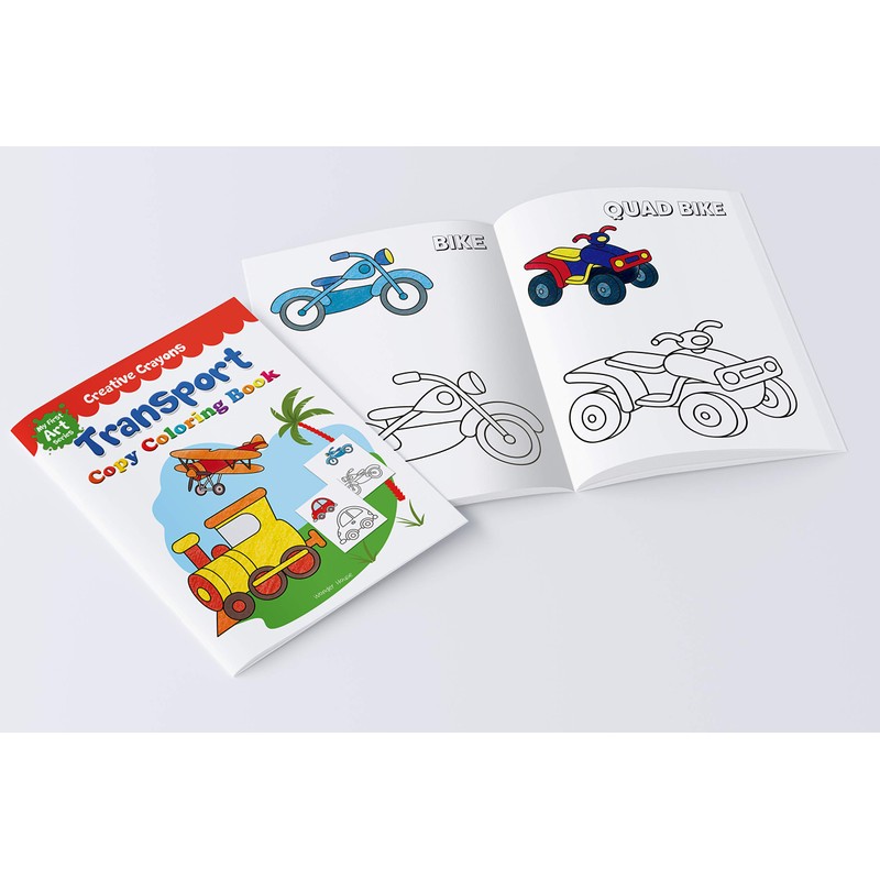 Colouring Books Super Boxset (Creative Crayons)