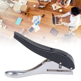 Telituny Hand-Held Hole Punch 8 mm, Round Punch Paper, High Performance Single Hole Punch, 25 mm, Adjustable Depth Metal for DIY Crafts, Files, Tags, Cardboard, Photo, Clothing, Ticket, Scrapbooking