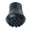 Extra Grip 5/8 Inch Black Rubber Replacement Cane Tip Each