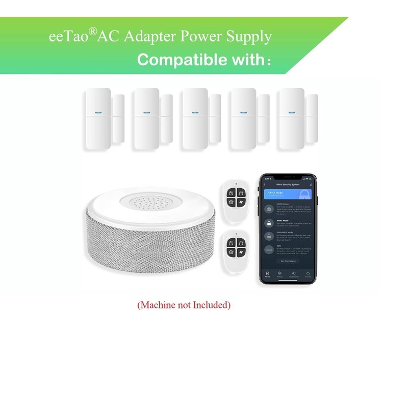 UL 5V AC/DC Adapter + Micro USB Charging Cable Compatible