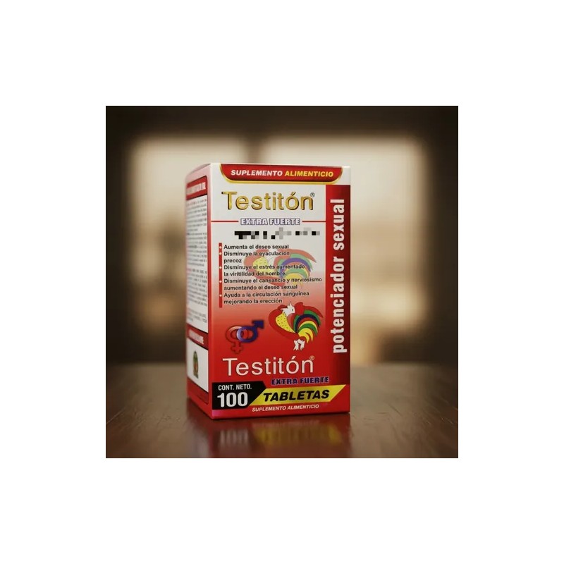 Tab Testiton Extra Fuerte 100 The King Sabor