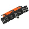 NyVoozy Three-Station Edge Roller Bender for bending metal roofing materials