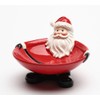 Cosmos Gifts Fine Ceramic Santa Candy Bowl Dish 6" L