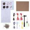 String Art Decorative Colourful DIY Nails Winding Lines Drawing Kit