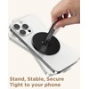 Magtame Magnetic Phone Kickstand Grip, 3 in 1 Snap-on Phone