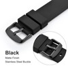 WOCCI 20mm Replacement Buckle for Watch Strap, Large Pin Hole