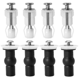 8 Pcs Toilet Seat Fixings Accessories Toilet Seat Fixing Screws Toilet Seat Fixing Kit Toilet Seat Fixing Set Rubber Fixing Toilet Seat Fixing Fixing Toilet Seat Fixing