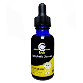 Cedar Bear Lymphatic Cleanse for Kids - Liquid Herbal Supplement That Supports Healthy Lymphatic & Immune Function 1 fl oz (Pack of 1)