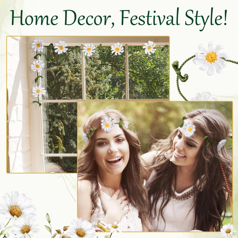 WillowFox - Kit de guirnalda de margaritas para principiantes con