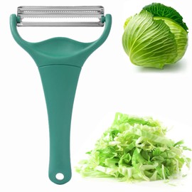 AUTAKI Peeler, Max, 2 Blades, Shredded Cabbage Peeler, Julienne Peeler, Double Blades, Popular Kitchen Goods, Kitchen Utensils, Cookware, BBQ, Fluffy, Julienne, Peeler, Camping, Cabbage Peeler, MAX