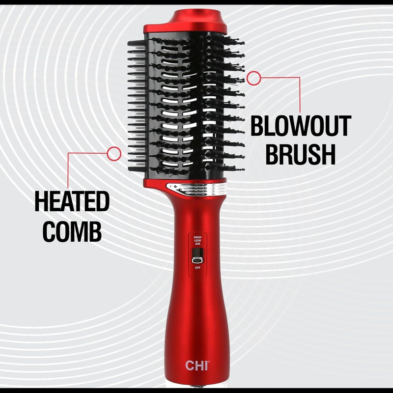 CHI Volume Styler, Blowout Brush for Amplified Volume, Heated Comb