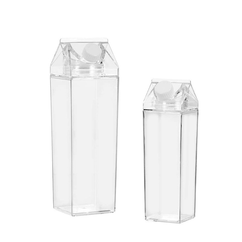 2x Box Sweden 1L Crystal Fridge Bottle Water/Juice Beverage Clear